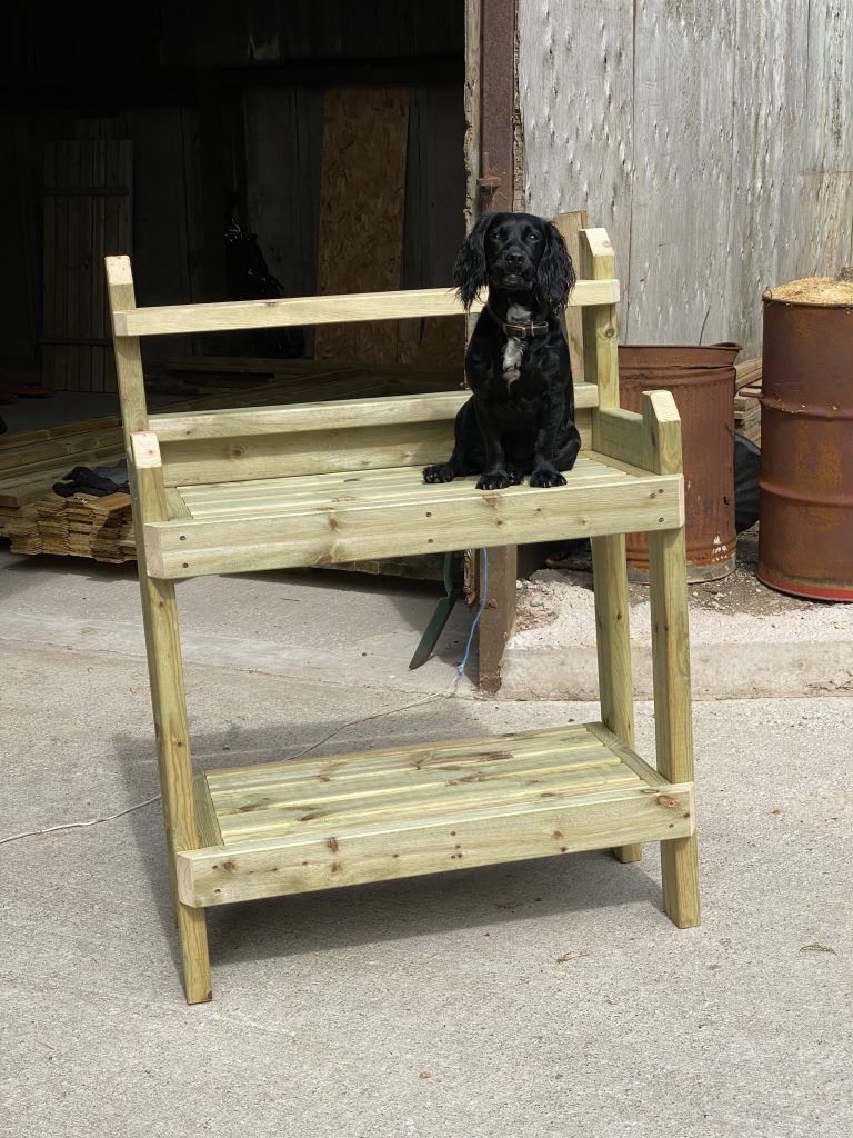 garden potting table